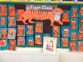 The Tiger who came to Tea in Year 2 