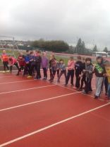 Great times at Meadowbank at our 'Read, Right & Run' half-marathon timed mile.